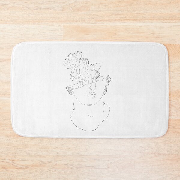 Item preview, Sculpture, face of a dreamy man with piercing designed and sold by Elifndz.