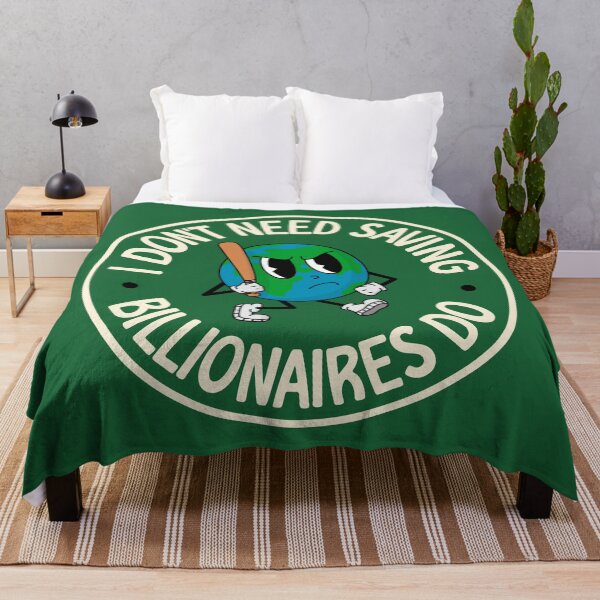 Item preview, I Don't Need Saving, Billionaires Do - Climate Change designed and sold by Picket Club.