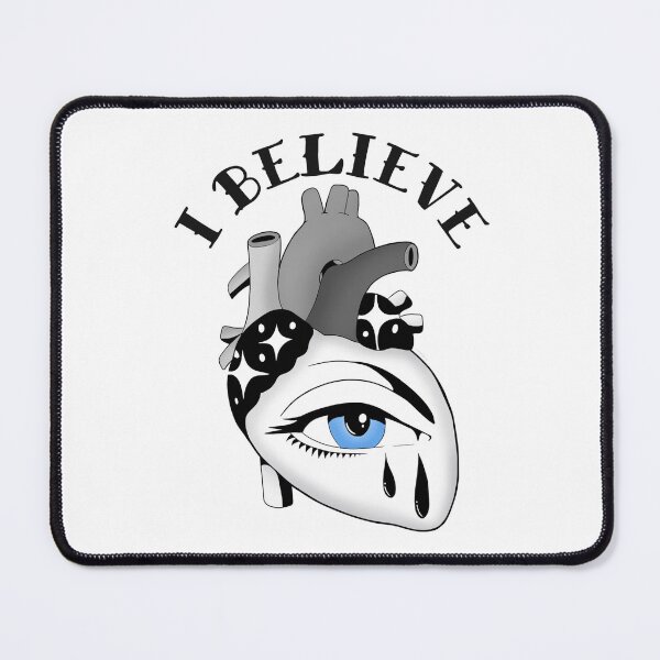 Item preview, I Believe - Crying Heart Design designed and sold by CharlottesArtz.