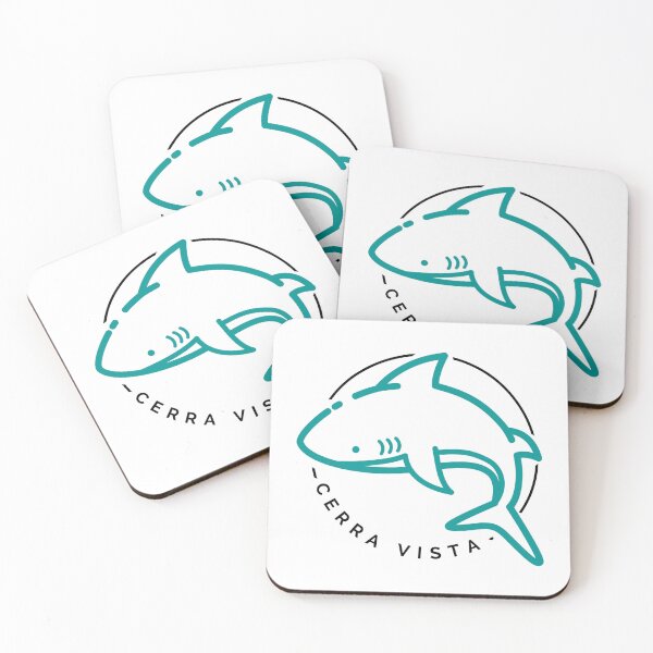 Item preview, Shark Logo Teal  designed and sold by Cerra Vista PTO Shark Shop.