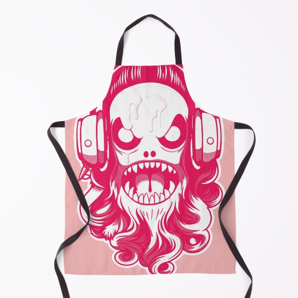 Item preview, horror and cute headphone fantastic and gotic graphic design ironpalette designed and sold by ironpalette.