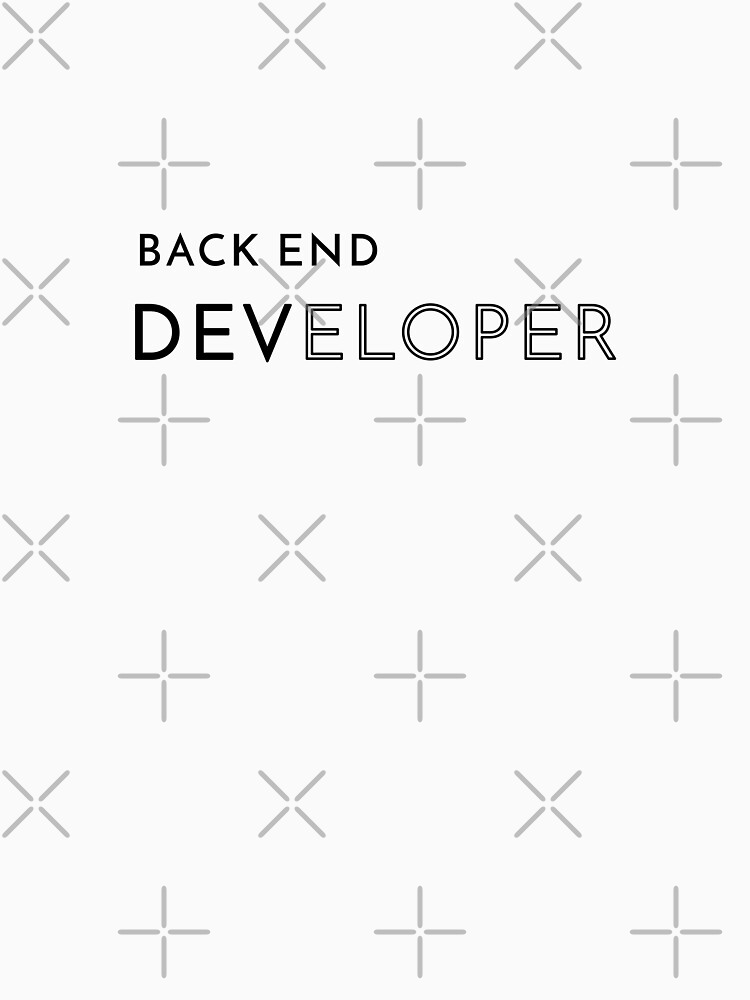 Back End Developer (Inverted) by developer-gifts