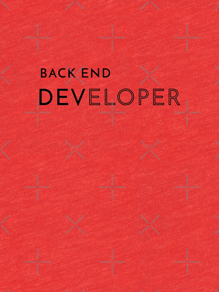 Back End Developer (Inverted) by developer-gifts