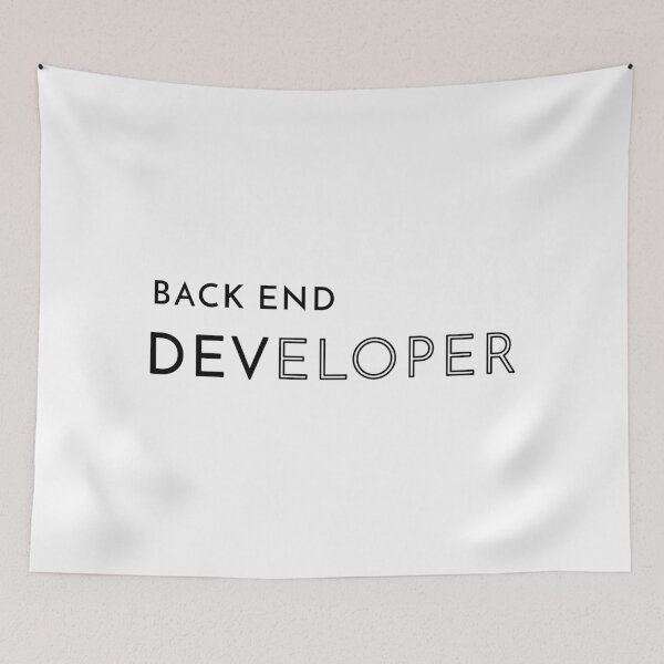 Item preview, Back End Developer (Inverted) designed and sold by developer-gifts.