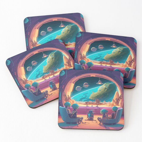 Item preview, Aliens watching TV designed and sold by Lion-ZG21.