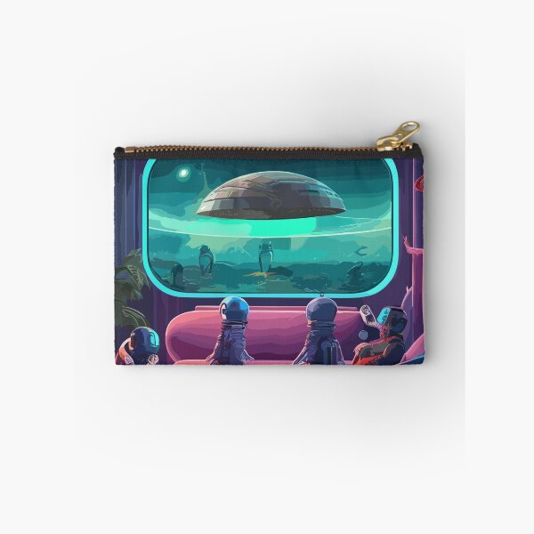 Item preview, Aliens watching TV designed and sold by Lion-ZG21.