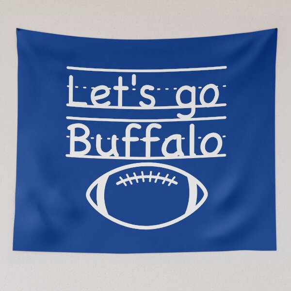 Item preview, All the Teachers say "Let's Go Buffalo" (on Blue) designed and sold by Jocelyn Sperduto Art.