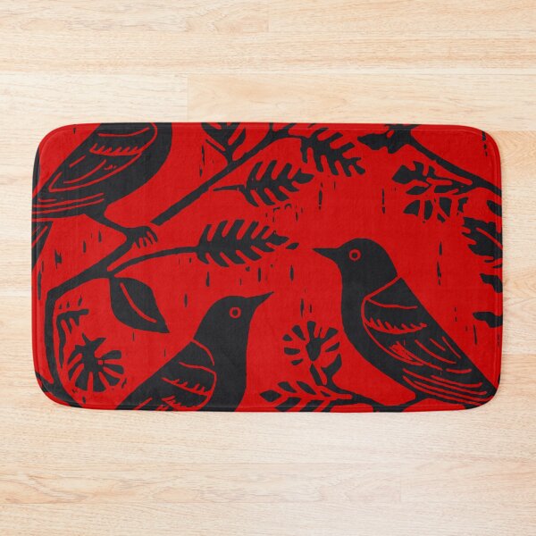 Item preview, Lino Cut Birds designed and sold by Texterns.