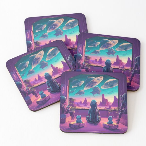 Item preview, Aliens watching TV designed and sold by Lion-ZG21.