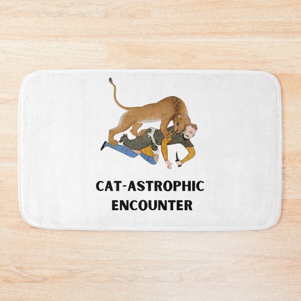 Item preview, CAT-ASTROPHIC ENCOUNTER - Persian (iran) design designed and sold by Persian Pride Official.