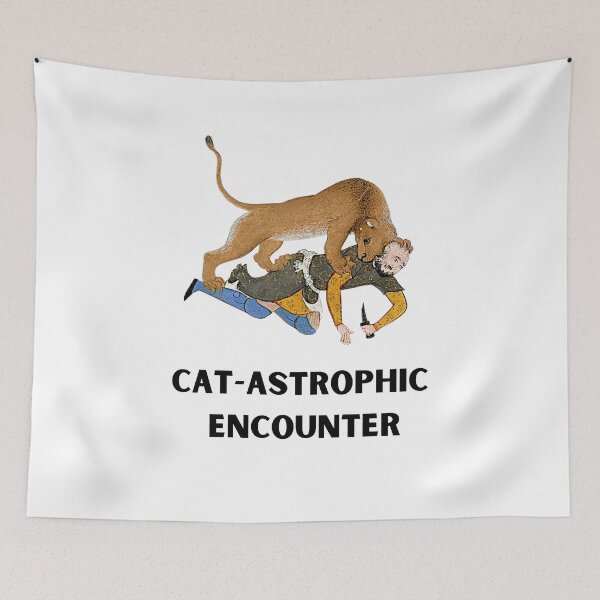 Item preview, CAT-ASTROPHIC ENCOUNTER - Persian (iran) design designed and sold by Persian Pride Official.