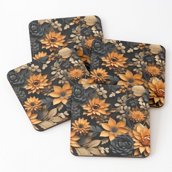 Item preview, Halloween: Spectral Blooms (Halloween Flowers) designed and sold by Digital Contours.