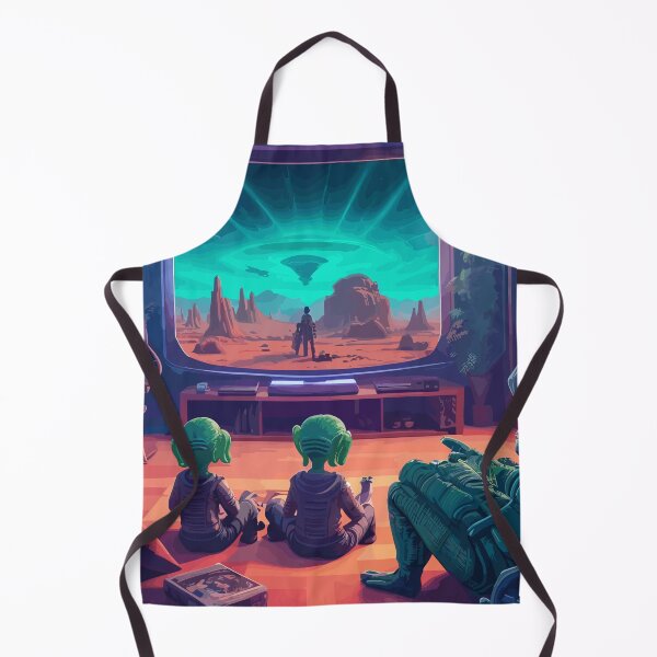 Item preview, Aliens watching TV designed and sold by Lion-ZG21.