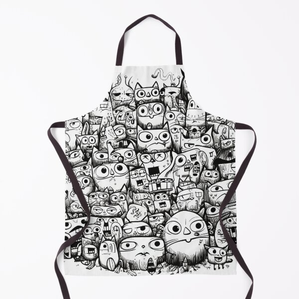 Item preview, Doodles Weird and Wacky Cats designed and sold by cooeeman.