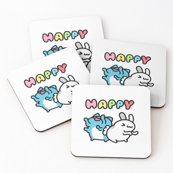 Item preview, Happy Cat bug and rabbit designed and sold by GeniaCrites.