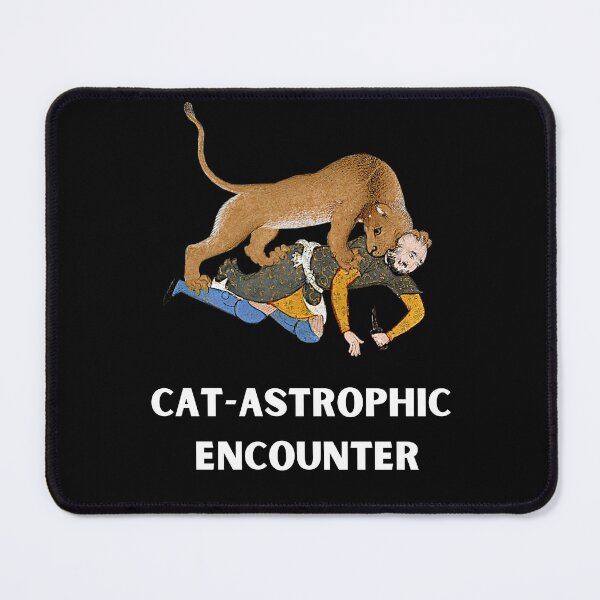 Item preview, CAT-ASTROPHIC ENCOUNTER - Persian (iran) design designed and sold by Persian Pride Official.