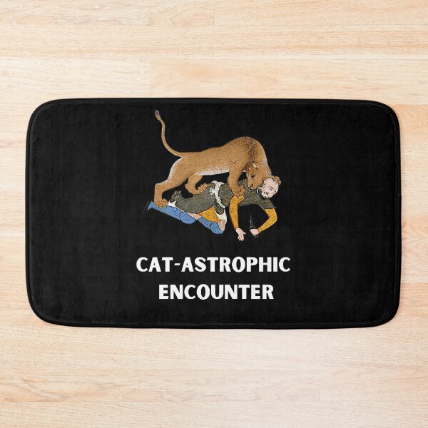 Item preview, CAT-ASTROPHIC ENCOUNTER - Persian (iran) design designed and sold by Persian Pride Official.