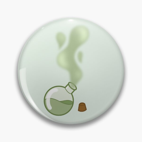 Item preview, Green Alchemist Magic Potion Bottle designed and sold by TheEclecticKat.