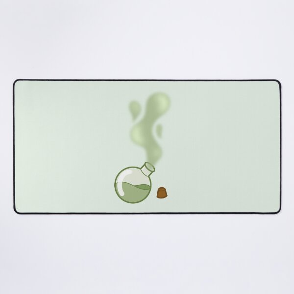 Item preview, Green Alchemist Magic Potion Bottle designed and sold by TheEclecticKat.