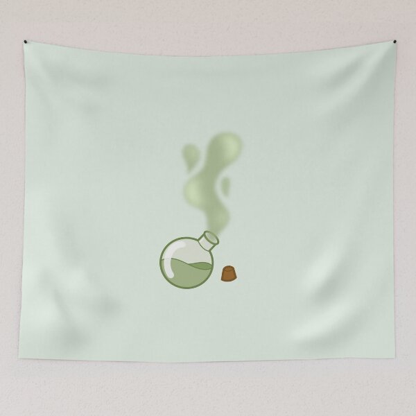 Item preview, Green Alchemist Magic Potion Bottle designed and sold by TheEclecticKat.