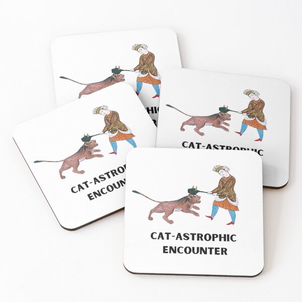 Item preview, CAT-ASTROPHIC ENCOUNTER - Persian (iran) design designed and sold by Persian Pride Official.