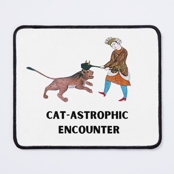 Item preview, CAT-ASTROPHIC ENCOUNTER - Persian (iran) design designed and sold by Persian Pride Official.