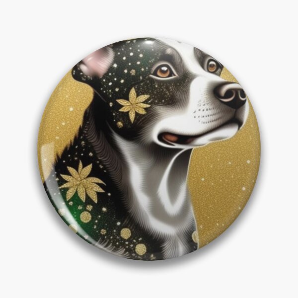 Item preview, Dog portrait and glitter sparkle  designed and sold by Roxburylane.