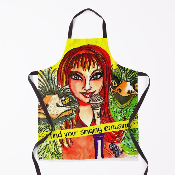 Item preview, I Find Your Singing Emusing Band with Girl and Emus designed and sold by gleefulme.