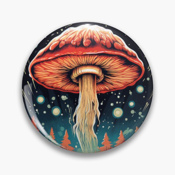 Item preview, Mushroom UFO - Lift Off designed and sold by AlienKingdom.