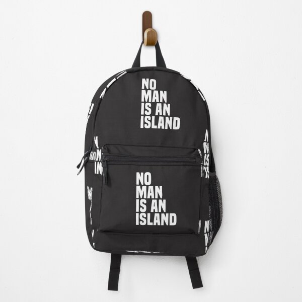 Item preview, No Man Is An Island - Wisdom Quote designed and sold by Vector-Artist.
