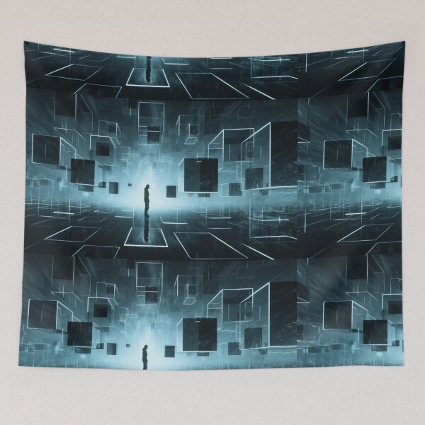 Item preview, "Infinite Tesseract Realms" designed and sold by ChamounVisual.