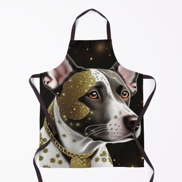 Item preview, Spotted dog in gold chain designed and sold by Roxburylane.