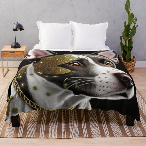 Item preview, Spotted dog in gold chain designed and sold by Roxburylane.