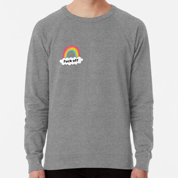 Off white rainbow sweatshirt top