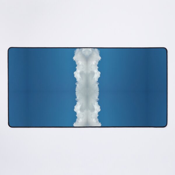 Item preview, White Fluffy Cloud in Blue Sky Vertical Abstract by Adelaide artist Avril Thomas at Magpie Springs designed and sold by MagpieSprings.