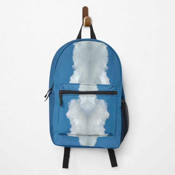 Item preview, White Fluffy Cloud in Blue Sky Vertical Abstract by Adelaide artist Avril Thomas at Magpie Springs designed and sold by MagpieSprings.