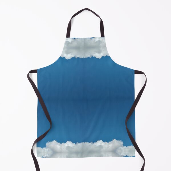 Item preview, White Fluffy Cloud in Blue Sky Horizontal Abstract by Adelaide artist Avril Thomas at Magpie Springs designed and sold by MagpieSprings.