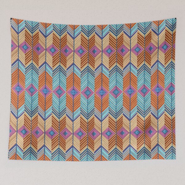Item preview, Redbone herringbone designed and sold by Alma Lee.