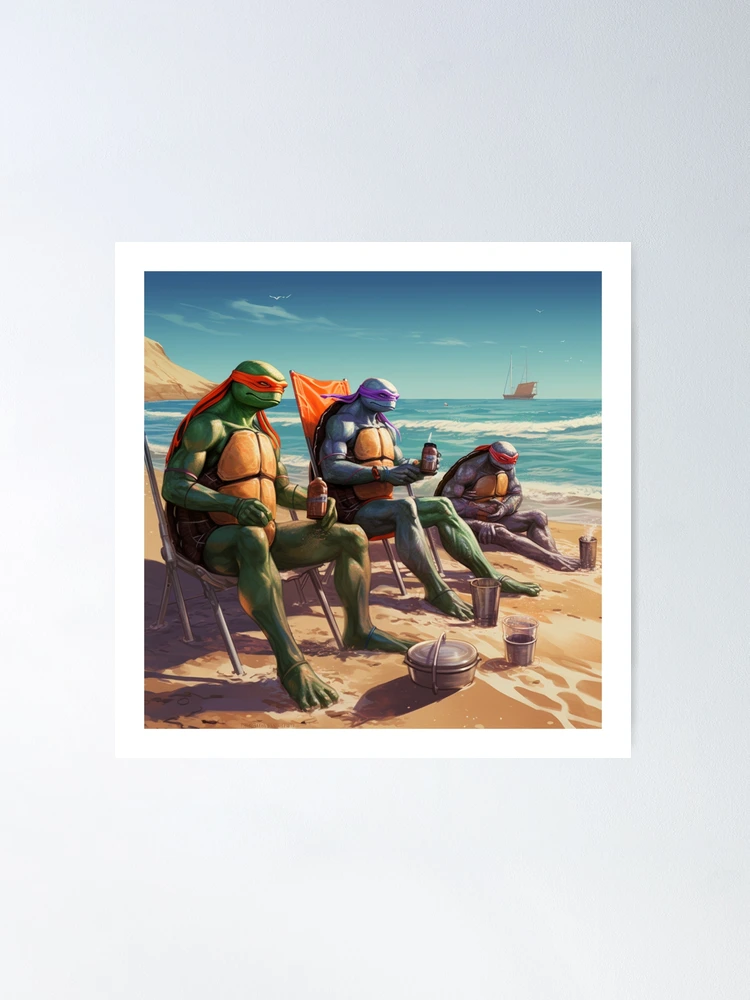 Master Turtle Shell Poster for Sale by Relzak