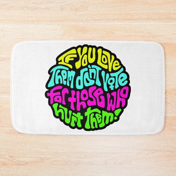 Item preview, If You Love Them Neon Word Art designed and sold by Unhinged Heather.