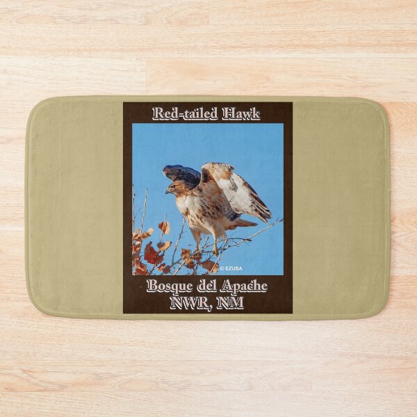 Item preview, Give Someone You Love The Bird: Red-tailed Hawk, Bosque del Apache NWR, NM. designed and sold by MoreEZUSA-Here.