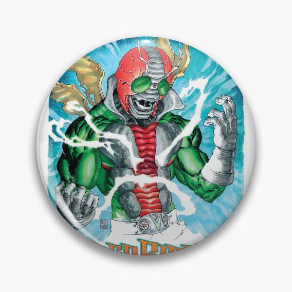 Item preview, Kamen Rider V3 designed and sold by Sanoevil Designs.