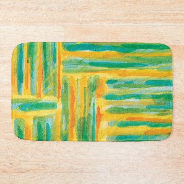 Item preview, Turquoise Butterscotch Farmland designed and sold by Alexandria Levin.