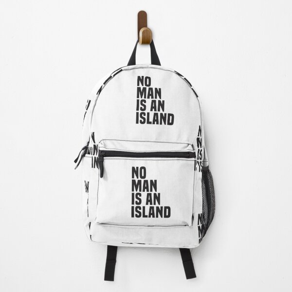 Item preview, No Man Is An Island (2) - Wisdom Quote designed and sold by Vector-Artist.