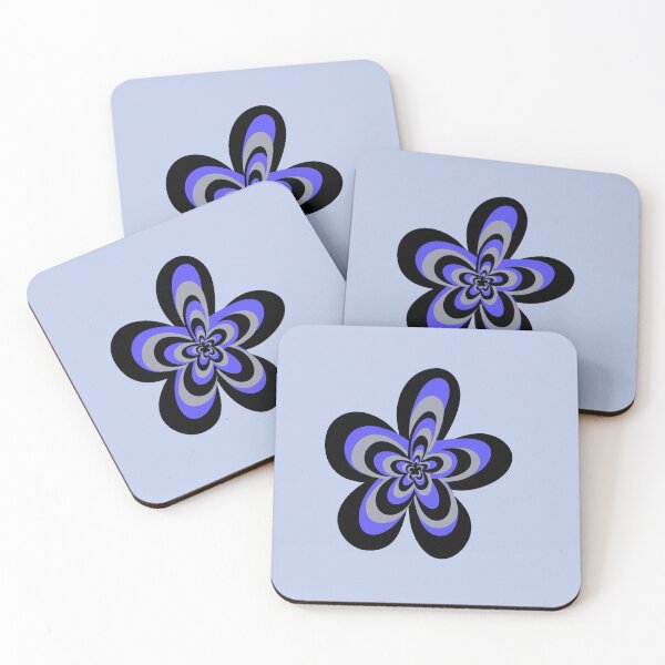 Item preview, Retro Flower (blue) designed and sold by maddyyeah.