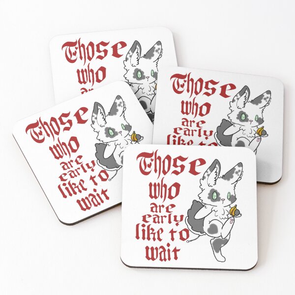 Item preview, Don't wait, be late designed and sold by Critical Giggle.
