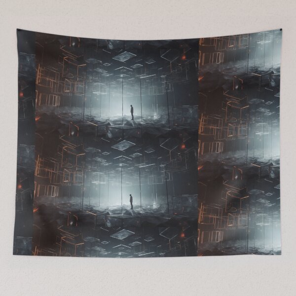Item preview, "Interstellar Time Grid" designed and sold by ChamounVisual.