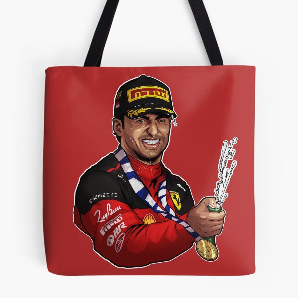 Artikelvorschau, Carlos Sainz Jr. Gewinner des GP von Singapur, Fanart entworfen und verkauft von racing-art.