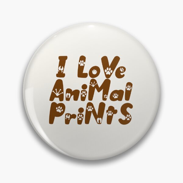 Item preview, I love Animal Prints, for animal lovers designed and sold by LookByLau.