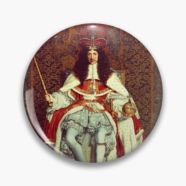 Item preview, King Charles II Enthroned designed and sold by MoriVond.